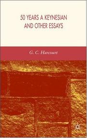 Cover of: 50 Years a Keynesian and Other Essays by G. C. Harcourt