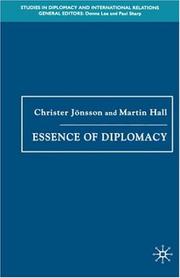 Cover of: Essence of Diplomacy (Studies in Diplomacy and International Relations)