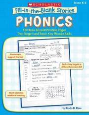 Cover of: Fillintheblank Stories 50 Clozeformat Practice Pages That Target And Teach Key Phonics Skills