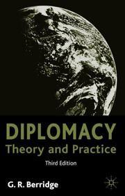 Cover of: Diplomacy by G. R. Berridge