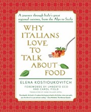 Cover of: Why Italians Love To Talk About Food by 