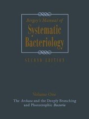 Cover of: Bergeys Manual Of Systematic Bacteriology