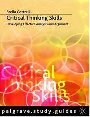 Cover of: Critical thinking skills