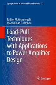 Cover of: Loadpull Techniques With Applications To Power Amplifier Design