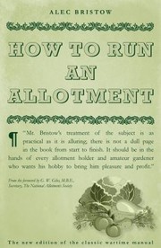 Cover of: How To Run An Allotment by 