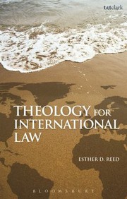 Cover of: Theology For International Law