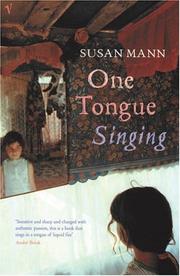 One Tongue Singing by Susan Mann