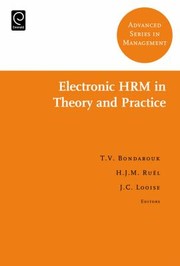 Electronic Hrm In Theory And Practice by Tanya Bondarouk