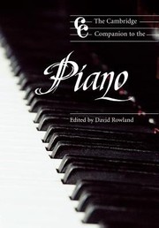 Cover of: The Cambridge Companion To The Piano by 