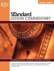 Kjv Standard Lesson Commentary 20082009 International Sunday School Lessons by Ronald L. Nickelson