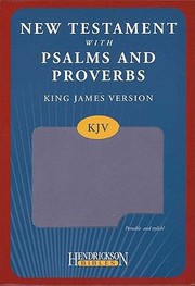 Cover of: King James Version Lilac Flexisoft Leather Flap New Testament With Psalms And Proverbs