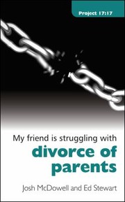 Cover of: My Friend Is Struggling With Divorce Of Parents by 