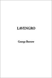 Cover of: Lavengro by George Henry Borrow