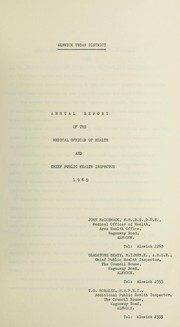 Cover of: [Report 1965]