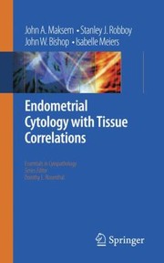 Cover of: Endometrial Cytology With Tissue Correlations