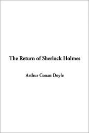 Cover of: The Return of Sherlock Holmes by Arthur Conan Doyle