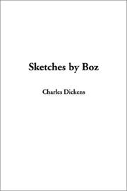 Cover of: Sketches by Boz | Nancy Holder