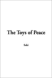 Cover of: Toys of Peace and Other Papers