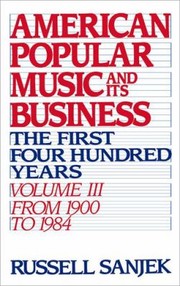 Cover of: From 1900 To 1984 by 