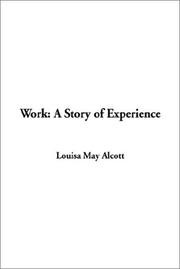 Cover of: Work by Louisa May Alcott