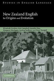 Cover of: New Zealand English Its Origins And Evolution by 