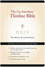 Cover of: The Goanywhere Thinline Bible Nrsv New Revised Standard Version
