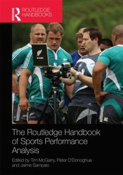 Routledge Handbook Of Sports Performance Analysis by Anta3nio Jaime De Eira Sampaio
