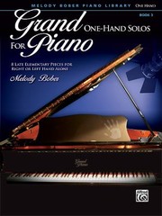 Cover of: Grand Onehand Solos For Piano 8 Late Elementary Pieces For Right Or Left Hand Alone