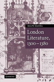 Cover of: London Literature 13001380