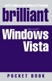 Cover of: Brilliant Microsoft Windows Vista Pocket Book