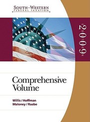 Cover of: Southwestern Federal Taxation 2009 Comprehensive Volume