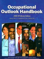 Cover of: Occupational Outlook Handbook by 