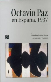Cover of: Octavio Paz En Espaa 1937
