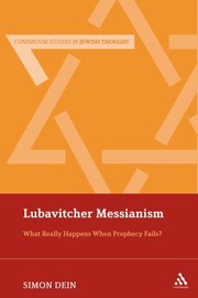 Cover of: Lubavitcher Messianism What Really Happens When Prophecy Fails by 