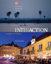 Cover of: Interaction Langue Et Culture