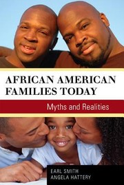 Cover of: African American Families Today Myths And Realities