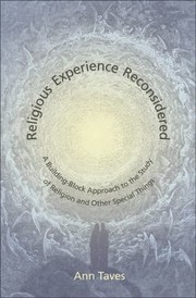 Cover of: Religious Experience Reconsidered A Buildingblock Approach To The Study Of Religion And Other Special Things