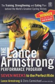 Cover of: The Lance Armstrong Performance Program by Lance Armstrong