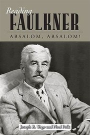 Cover of: Reading Faulkner Absalom Absalom