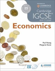 Cover of: Cambridge Igcse And O Level Economics by 