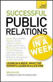 Cover of: Successful Public Relations In A Week