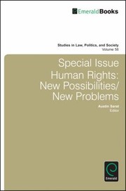 Cover of: Special Issue Human Rights New Possibilitiesnew Problems