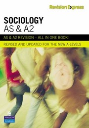 Cover of: As And A2 Sociology