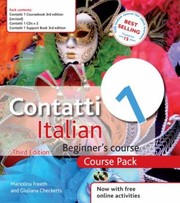 Cover of: Contatti 1 Italian Beginners Course