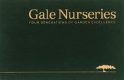 Cover of: Gale Nurseries Four Generations Of Garden Excellence