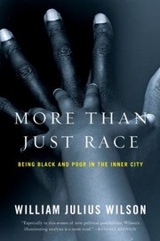 Cover of: More Than Just Race Being Black And Poor In The Inner City