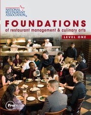 Cover of: Foundations Of Restaurant Management Culinary Arts Level One