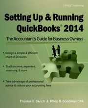 Cover of: Setting Up Running Quickbooks 2014 The Accountants Guide For Business Owners