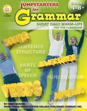 Cover of: Jumpstarters For Grammar Short Daily Warmups For The Classroom by Cindy Barden