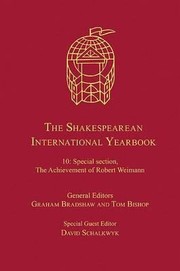 Cover of: The Shakespearean International Yearbook